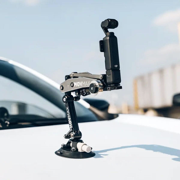 Stabilizzatore a ventosa Movmax Blade Arm per Dji Pocket 3/Insta360 Stabilizzatore a ventosa Movmax Blade Arm per Dji Pocket 3/Insta360